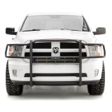 Aries Automotive Pro Series Grille Guards 2170026 Guards, Series, Steel, Black Textured Powdercoat, LED Light Bar, Ram, Each thumbnail 4