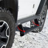 Aries Automotive ActionTrac Powered Running Boards for 2021-2024 BRONCO - 3036572 Boards, Power, Aluminum, Black Powdercoated, Ford, 4-Door, Pair thumbnail 3