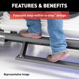 Aries Automotive ActionTrac Powered Running Boards for 2021-2024 BRONCO - 3036572 Boards, Power, Aluminum, Black Powdercoated, Ford, 4-Door, Pair thumbnail 4