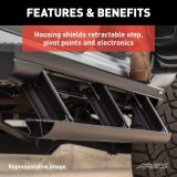 Aries Automotive ActionTrac Powered Running Boards for 2021-2024 BRONCO - 3036572 Boards, Power, Aluminum, Black Powdercoated, Ford, 4-Door, Pair thumbnail 6