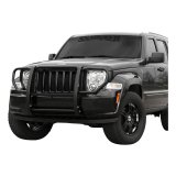 Aries Automotive Grille Guards for 2008-2012 LIBERTY - 1051 Guard, Brush Guard, Steel, Black Powdercoated, Jeep, Each thumbnail 2