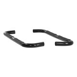 Aries Automotive 3 in. Round Side Bars 201000 Step Bars, Side, inch, Steel, Black Powdercoated, Jeep, Pair thumbnail 2