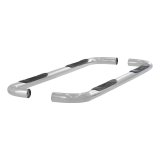 Aries Automotive 3 in. Round Side Bars for 2005-2010 DAKOTA - 205010-2 Nerf and Step Bars, Bars, Stainless Steel, Polished, Dodge, Ram, Pair thumbnail 3