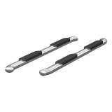 Aries Automotive 4 in. Oval Side Bars S225041-2 Step Bars, Stainless Steel, Polished, 4.00 Diameter, 86.810 Length, Dodge, Pair thumbnail 3