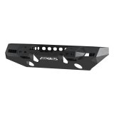 Aries Automotive TrailChaser Front Bumper with Corner Guards for 2020-2024 GLADIATOR, 2018-2024 WRANGLER - 2082072 Bumpers, Fabricated, Steel, Black Powdercoated, Textured, Front, Center Section, Guards, Jeep, Kit thumbnail 3