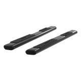 Aries Automotive 6 in. Oval Side Bars 4445047 Step Bars, Aluminum, Black Powdercoated, Gloss, 6.00 Diameter, 91.00 Length, Ram, Pair thumbnail 5