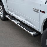 Aries Automotive 6 in. Oval Side Bars for 1998-2001 RAM 2500, 3500 - 4444015 Step Bars, Stainless Steel, Polished, 6.00 Diameter, 85.00 Length, Dodge, Pair thumbnail 2