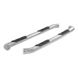 Aries Automotive 3 in. Round Side Bars 204045-2 Step Bars, Diameter, Stainless Steel, Polished, Chevy, GMC, Pair thumbnail 3