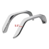 ARIES Automotive - Fender Flares for 2007-2017 WRANGLER, 2018 WRANGLER JK 2500202 Flares, 2007-15 FLAT FENDERS/REAR/RAW ALUM thumbnail 6