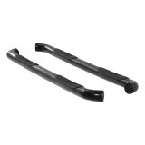 Aries Automotive 3 in. Round Side Bars 202012 Step Bars, Diameter, Steel, Black Powdercoated, Toyota, Pair thumbnail 2