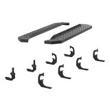 Aries Automotive RidgeStep Running Boards 2055529 Boards, Carbon Steel, Black Powdercoated, Textured, 6 1/2 in. Boards, 53.00 in. Length, Chevrolet, GMC, Pair thumbnail 5