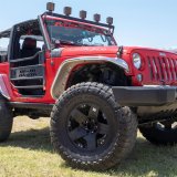 ARIES Automotive - Fender Flares for 2007-2017 WRANGLER, 2018 WRANGLER JK 1500202 Flares, 2007-15 FLAT FENDERS/FRONT/RAW ALUM thumbnail 1