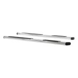 Aries Automotive 6 in. Oval Side Bars S2885 Step Bars, Oval, in., Stainless Steel, Polished, Pair thumbnail 7