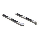 Aries Automotive 3 in. Round Side Bars 202022-2 Nerf and Step Bars, Stainless Steel, Polished, 3.00 Diameter, Toyota, Pair thumbnail 3