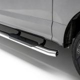 Aries Automotive 4 in. Oval Side Bars S224053-2 Step Bars, Stainless Steel, Polished, 4.00 Diameter, 85.413 Length, Chevrolet, GMC, Pair thumbnail 3