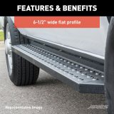 Aries Automotive RidgeStep Running Boards 2055553 Boards, Carbon Steel, Black Powdercoated, Textured, 6 1/2 in. Boards, 75.00 in. Length, Dodge, Pair thumbnail 3