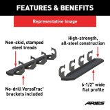 Aries Automotive RidgeStep Running Boards 2055553 Boards, Carbon Steel, Black Powdercoated, Textured, 6 1/2 in. Boards, 75.00 in. Length, Dodge, Pair thumbnail 7