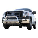 Aries Automotive 3 in. Bull Bars for 2003-2017 EXPEDITION, 2004-2020 F-150, 2006-2008 MARK LT - 35-3007 Grille Guard, Bar, in., Stainless Steel, Polished, Ford, Lincoln, Each thumbnail 2