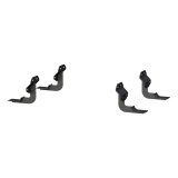 Aries Automotive 6 in. Oval Side Bar Mounting Brackets 4509 Step Brackets, Oval, Ford, Kit thumbnail 2