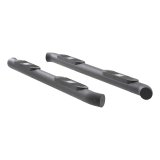 Aries Automotive Big Step 4 in. Round Side Bars AL232012 Bars, Step, Diameter, Aluminum, Black Textured Powdercoated, Toyota, Pair thumbnail 3