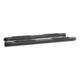 Aries Automotive Big Step 4 in. Round Side Bars AL232012 Bars, Step, Diameter, Aluminum, Black Textured Powdercoated, Toyota, Pair thumbnail 6