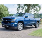 Aries Automotive AdvantEDGE 5.5 in. Side Bars 2555002 Step Bars, Diameter, Aluminum, Chrome Powdercoated, Pair thumbnail 2