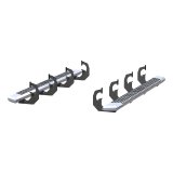 Aries Automotive AdvantEDGE 5.5 in. Side Bars 2555002 Step Bars, Diameter, Aluminum, Chrome Powdercoated, Pair thumbnail 5