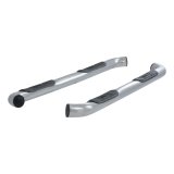 Aries Automotive 3 in. Round Side Bars 202009-2 Step Bars, Diameter, Stainless Steel, Polished, Toyota, Pair thumbnail 3