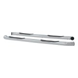 Aries Automotive 3 in. Round Side Bars 202009-2 Step Bars, Diameter, Stainless Steel, Polished, Toyota, Pair thumbnail 4
