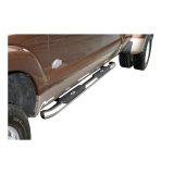 Aries Automotive 4 in. Oval Side Bars S223006-2 Step Bars, Oval, in., Stainless Steel, Polished, Ford, Pair thumbnail 3