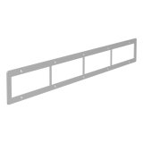 ARIES Automotive Grilles and Grille Inserts PC30OS Guard Face Plate, Pro Series, (1)30In, Ss, 30" OPEN FACE, BRUSH STAINLESS STEEL thumbnail 5