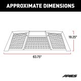 ARIES Automotive Headache Racks and Window Guards 1110111 Rack, Switchback, 09-10 1500/2500/3500 CREW CAB; 11-18 RAM 1500/2500/3500 CREW CAB thumbnail 4