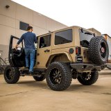 ARIES Automotive - Bumper End Plates for 2007-2025 WRANGLER, 2018 WRANGLER JK 2081223 Side Extensions, TrailChaser 2007 2017 Jeep Wrangler thumbnail 2