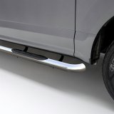 Aries Automotive 3 in. Round Side Bars 203046-2 Step Bars, Diameter, Stainless Steel, Polished, Ford, Pair thumbnail 3