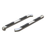 Aries Automotive 3 in. Round Side Bars 203046-2 Step Bars, Diameter, Stainless Steel, Polished, Ford, Pair thumbnail 6