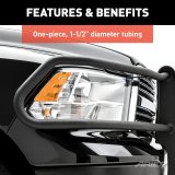 ARIES Automotive - Grille Guards for 2019-2023 RANGER P3069 Guards, Pro Series 2019-2021 Ford Ranger All thumbnail 4