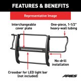 ARIES Automotive - Grille Guards for 2019-2023 RANGER P3069 Guards, Pro Series 2019-2021 Ford Ranger All thumbnail 5
