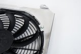 12 Inch 909 CFM CSF Electric Fan and Shroud Kit 2858F Radiator, Aluminum, Two Row, Fan, Spal, Black, Honda, Each thumbnail 6