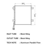 CSF Air Conditioning Condensers 10595 Condenser, Aluminum, Black, International, Each thumbnail 1