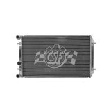 CSF Racing Radiators for 1999-2006 GOLF, 2000-2005 JETTA, 2000-2006 TT - 7025 Radiator, Racing, Aluminum, Polished, Volkswagen, GTI, Each thumbnail 3
