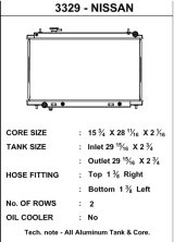 CSF Racing Radiators for 2003-2006 350Z - 3329 Radiator, Racing, Aluminum, Polished, Nissan, 350Z, Each thumbnail 5
