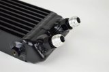 CSF Fluid Coolers 8066 Cooler, Dual-Pass, Plate Type, 5.0 in. Height, 22.0 in. Width, 2.3 in. Thick, -10 AN, Aluminum, Black Powdercoated, Each thumbnail 3