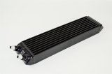 CSF Fluid Coolers 8066 Cooler, Dual-Pass, Plate Type, 5.0 in. Height, 22.0 in. Width, 2.3 in. Thick, -10 AN, Aluminum, Black Powdercoated, Each thumbnail 4
