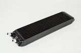 CSF Fluid Coolers 8066 Cooler, Dual-Pass, Plate Type, 5.0 in. Height, 22.0 in. Width, 2.3 in. Thick, -10 AN, Aluminum, Black Powdercoated, Each thumbnail 6