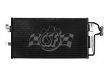 CSF Air Conditioning Condensers 10596 Condenser, Aluminum, Black, Buick, Each thumbnail 4