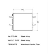 CSF Air Conditioning Condensers 10583 Condenser, Aluminum, Natural, Dodge, Each thumbnail 2