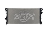 CSF Radiators 3961 Radiator, Aluminum/Plastic, Natural, Crossflow, Upper Passenger Side Inlet, Lower Driver Side Outlet, Turbocharged, Ford, Each thumbnail 1
