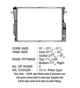 CSF Radiators for 2008-2010 F-250 SUPER DUTY, F-350 DUTY - 3642 Radiator, OE Replacement, Aluminum/Plastic, Natural, Ford, Powerstroke, Each thumbnail 3