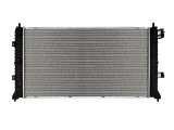 CSF Radiators for 2019-2023 SIERRA 1500, SILVERADO 1500 - 3880 Radiator, Aluminum/Plastic, Natural, Crossflow, Upper Driver Side Inlet, Lower Passenger Side Outlet, Chevy, GMC, Each thumbnail 3
