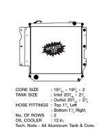 CSF Racing Radiators for 2005-2006 WRANGLER - 7035 Radiator, Racing, Aluminum, Polished, Jeep, TJ Wrangler, Each thumbnail 5